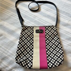 Kate Spade Black and Pink Crossbody Bag